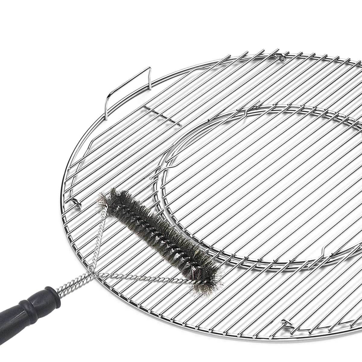 AOREWTGGH easy-installation grate fits Weber grooves without extra tools