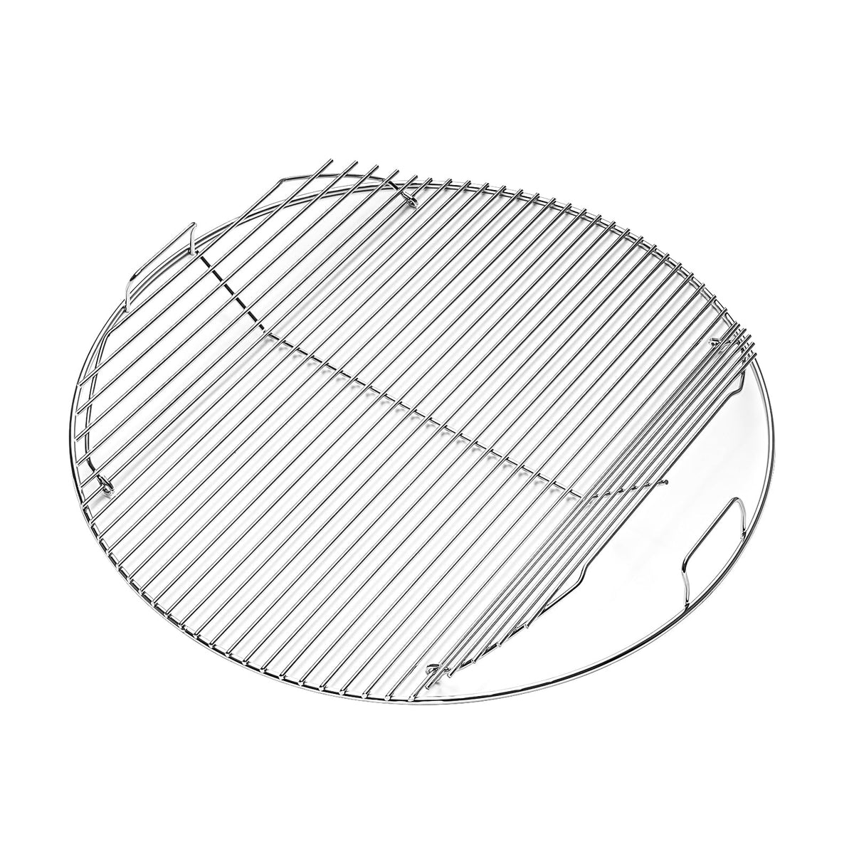 AOREWTGGH Weber 22-inch hinged cooking grate for secure fit and even heating.