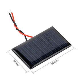 AOSHIKE compact solar panel stack for portable lighting kits.