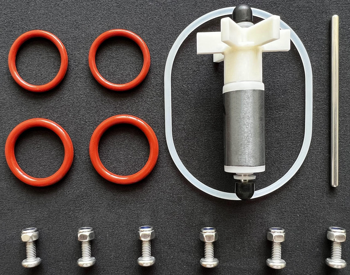 Aosnom P4071 impeller with rubber bushings for reliable spa pump repair.