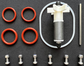 Aosnom P4071 impeller with rubber bushings for reliable spa pump repair.