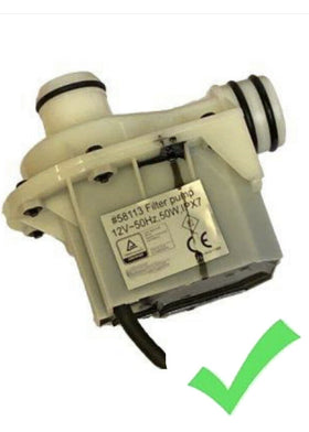 Pump input o-ring set helps prevent leaks during replacement.