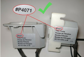 Oval silicone housing gasket improves seal integrity in hot tub pumps.