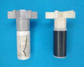 Stainless steel screws with nyloc nuts secure the kit components.
