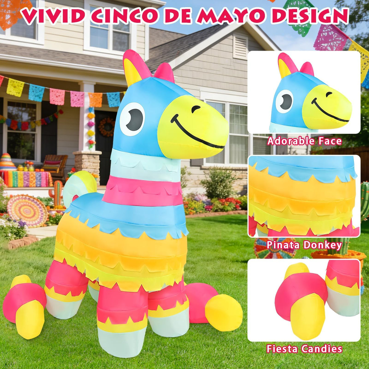 Outdoor yard fiesta decor by Aotiooy for porch and lawn