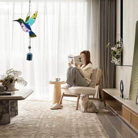 Aovdy indoor outdoor decor wind chime suitable for living rooms or patios.
