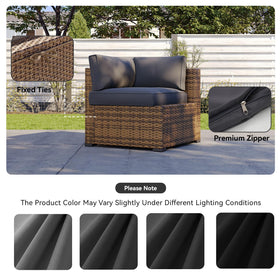Aoxun cushion covers machine-washable for easy maintenance