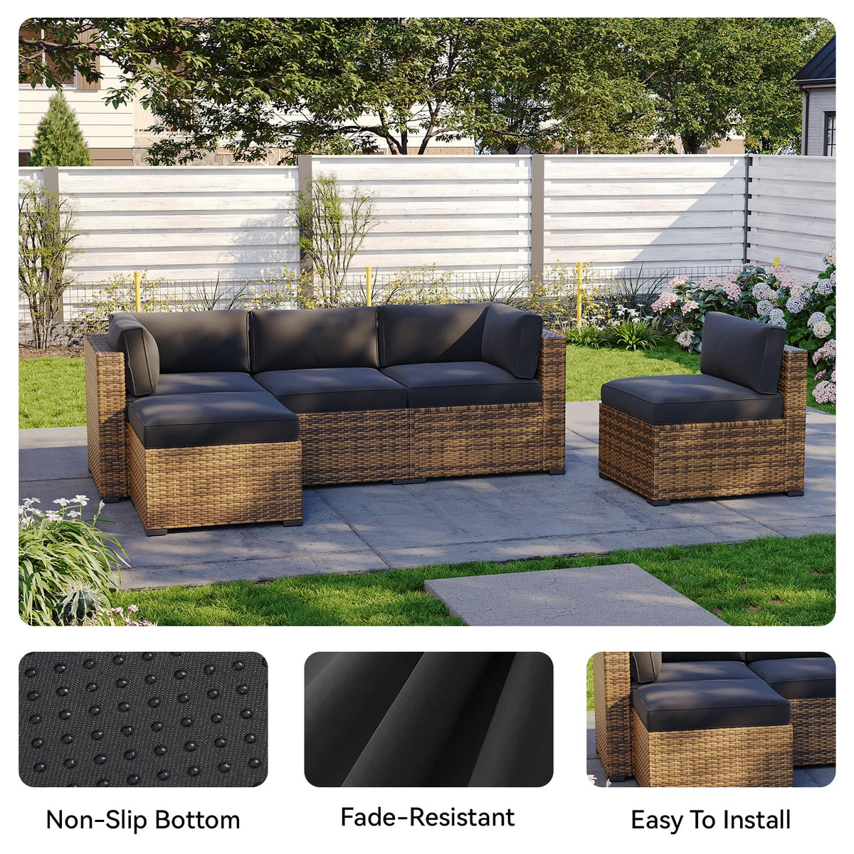 Aoxun cushion covers reinforced stitching maintains durability