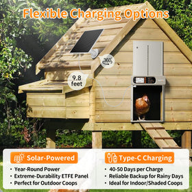 Apdoe anti pinch feature protects poultry during door cycles