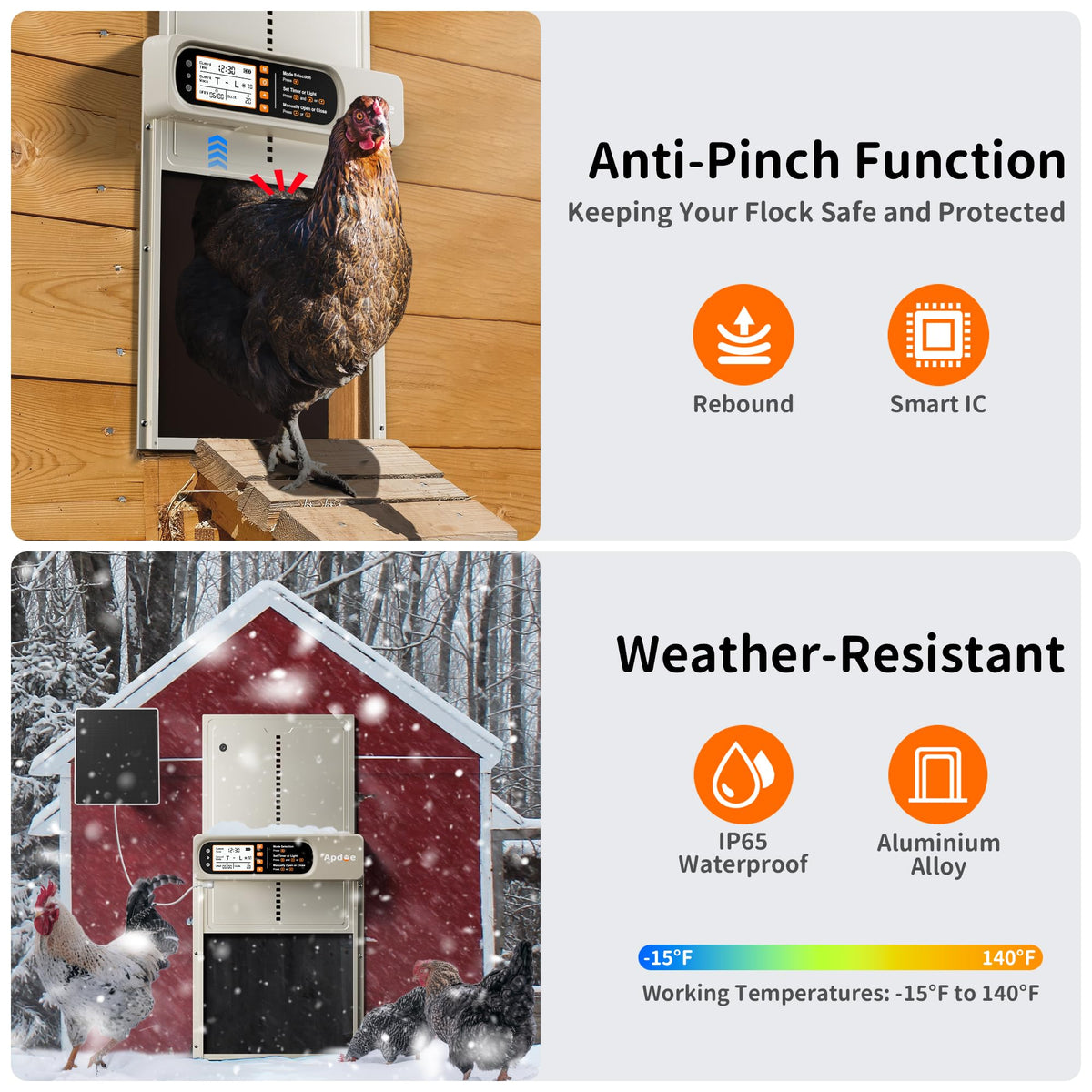 Apdoe remote control enables convenient yard wide operation