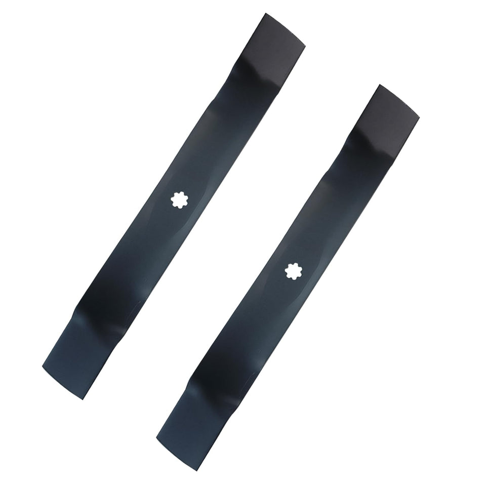 Apeixoto 2-piece 3-N-1 blades front view for precise mowing