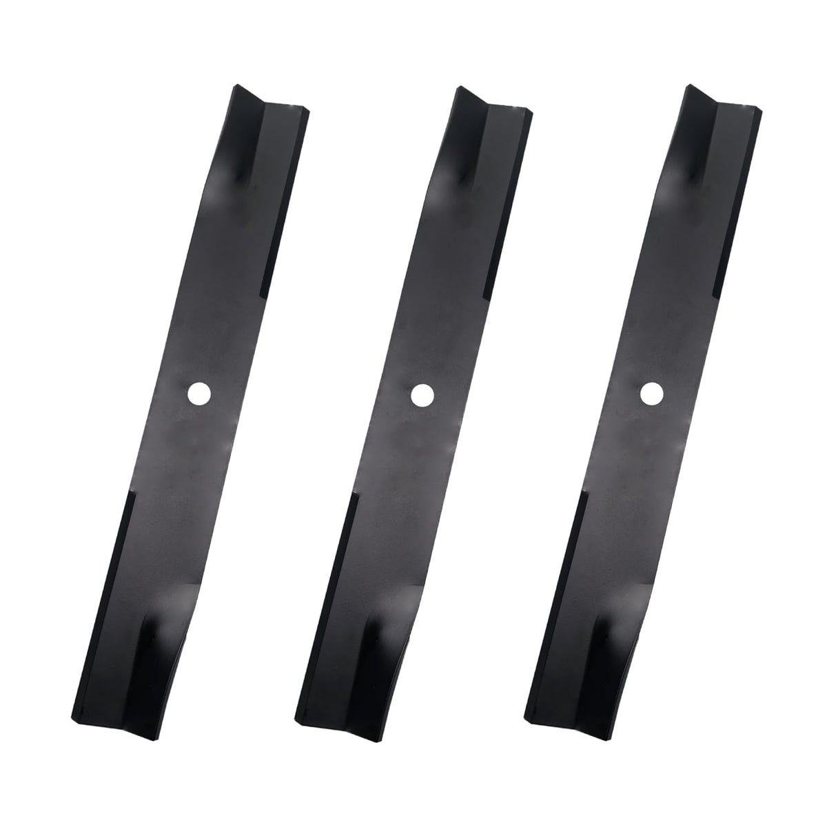 Apeixoto blades 3pc left view for Hustler deck; precise cuts and easy fit.