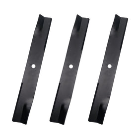 Apeixoto blades 3pc left view for Hustler deck; precise cuts and easy fit.