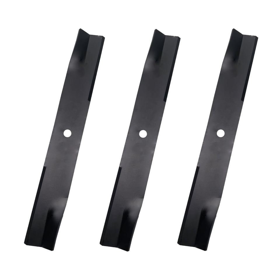 Apeixoto blades 3pc left view for Hustler deck; precise cuts and easy fit.