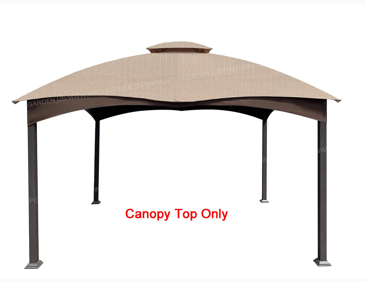 APEX GARDEN canopy with air vent detail promotes airflow and reduces heat buildup.