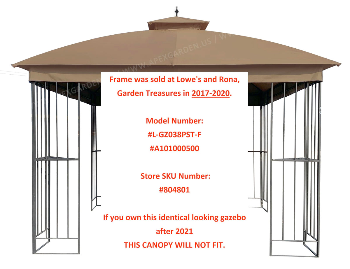 APEX GARDEN fabric texture detail in tan color aids replacement fit