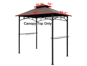 APEX GARDEN vented double-roof canopy top, showing airflow.