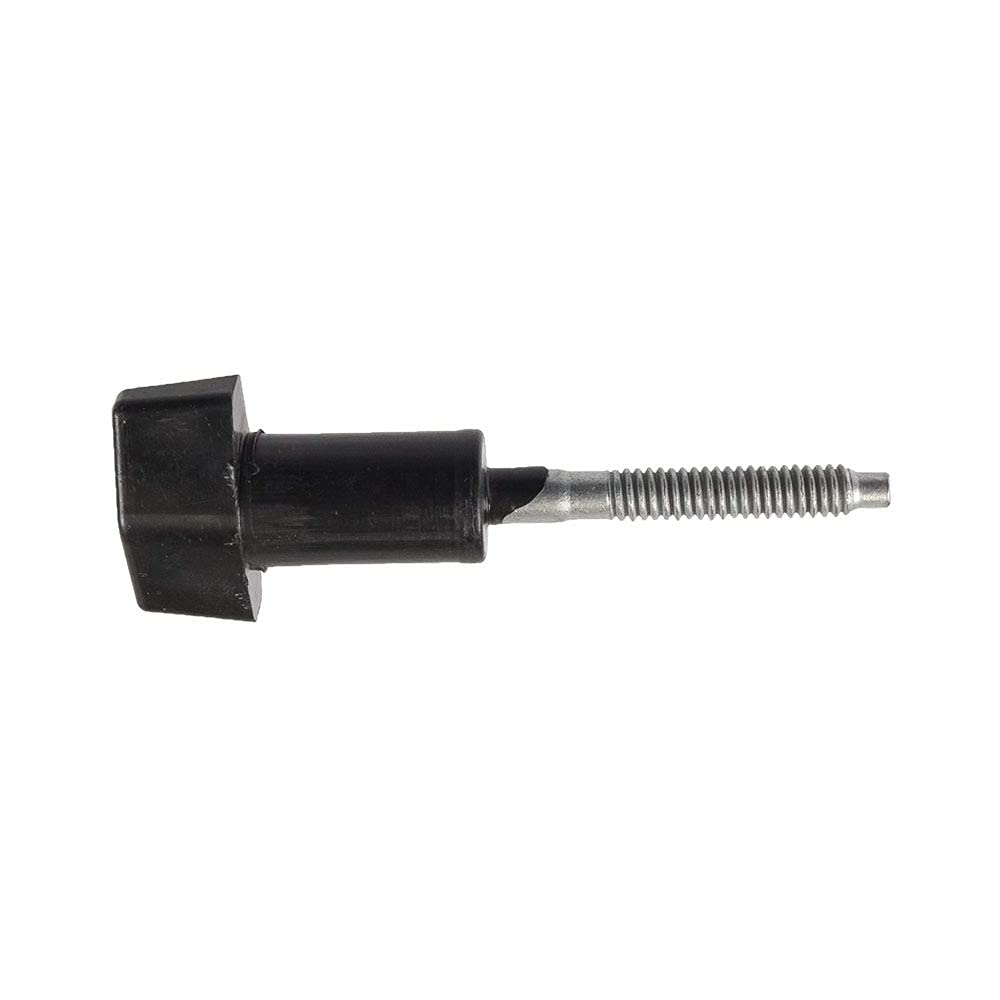 Apex Tool Supply wing nut black 1/4-20 closeup helps secure mower handles