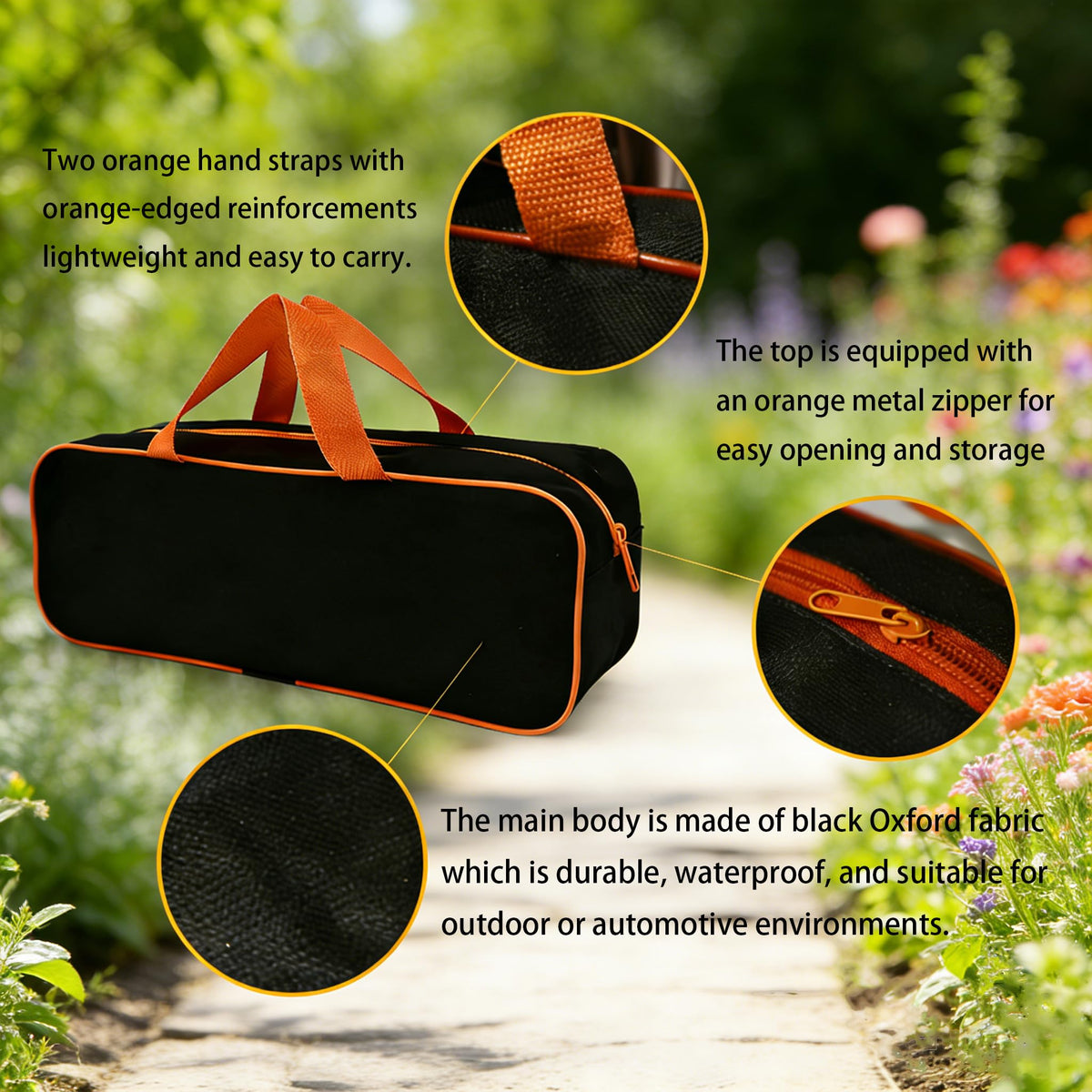 Apexzx carrying bag keeps all components organized and portable.