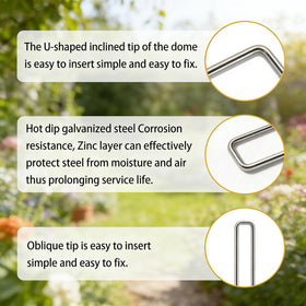 Apexzx weed barrier fix secures fabric for neat, wind-resistant installations.