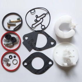 APHP carburetor repair kit internal parts layout for quick overhaul.