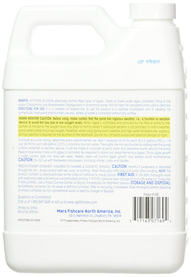 API Pondcare Algaefix in a pond setting supports algae control and clarity