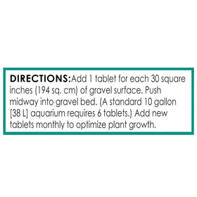 API Root Tabs are safe for tropical fish when used as directed in freshwater tanks.