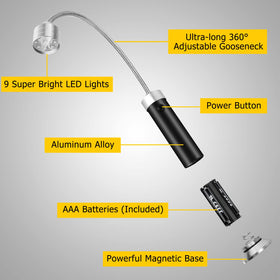 Apicey water-resistant grill light withstands weather for outdoor use.