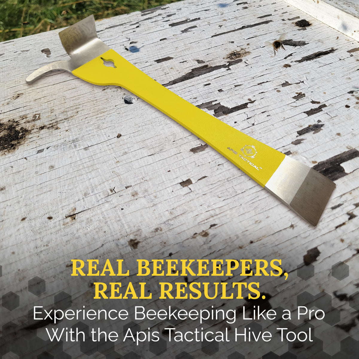Apis Tactical Type 2 Hive Tool heat-treated steel for lasting strength in hive tasks