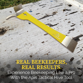 Apis Tactical Type 2 Hive Tool heat-treated steel for lasting strength in hive tasks