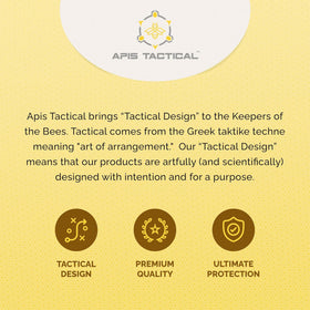 Apis Tactical Type 2 Hive Tool in action demonstrates all-in-one hive task solution