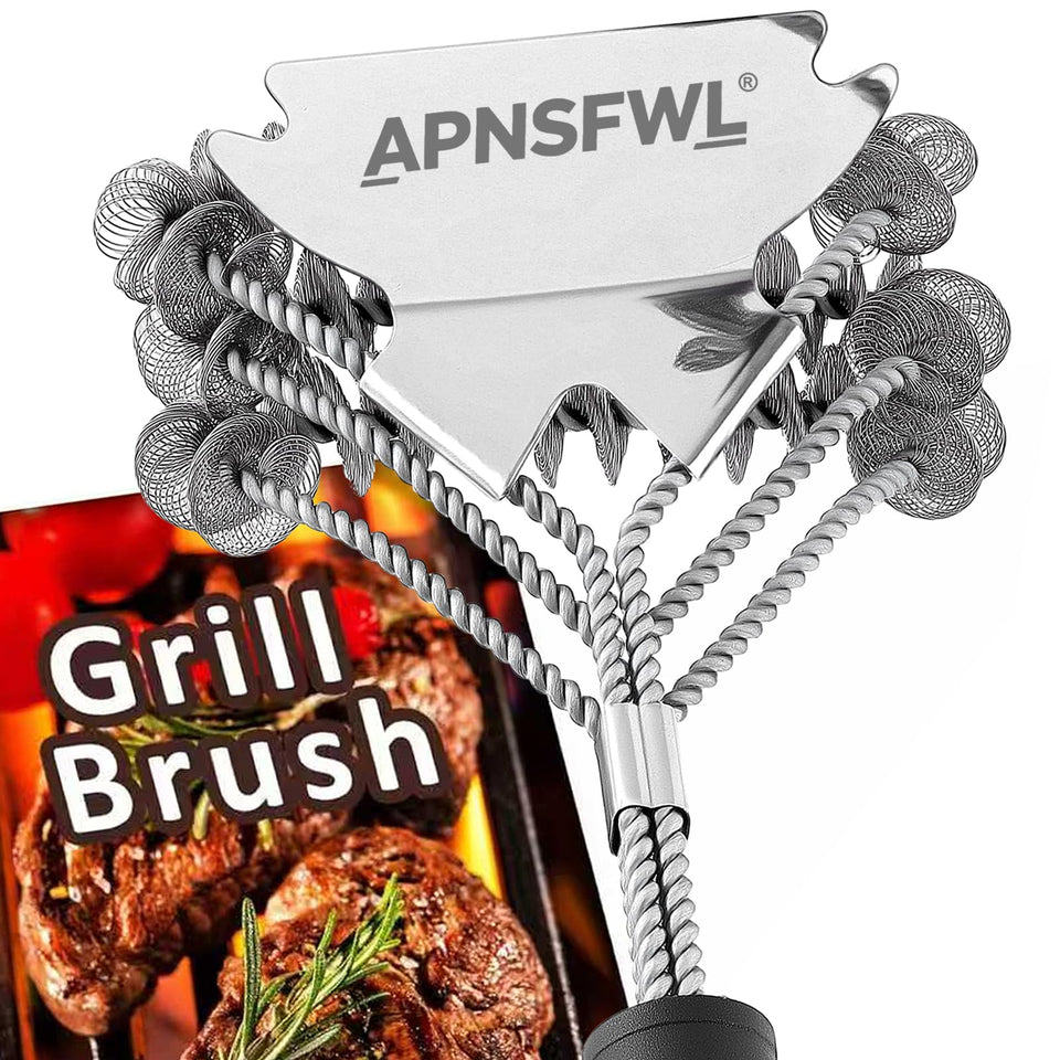 APNSFWL bristle-free-grill-brush highlights safer grilling
