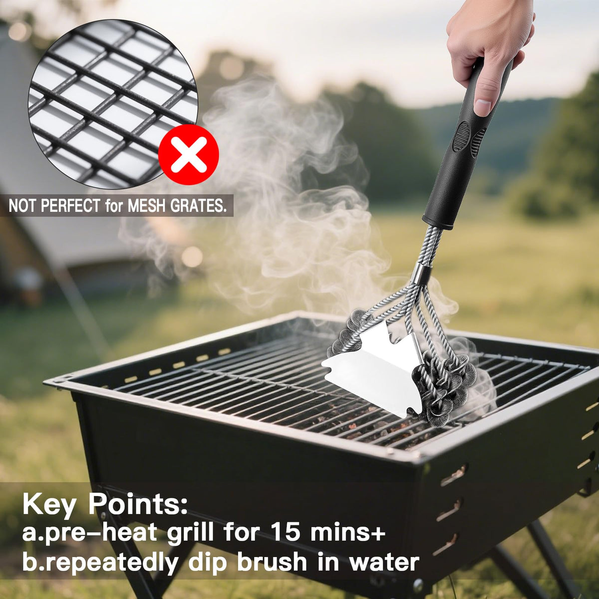 APNSFWL easy-clean-design saves time after grilling