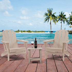 Apolimi weather-resistant outdoor table ready for porch decor and daily use.