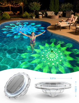APONUO lighting enhances pool parties with vibrant color and atmosphere