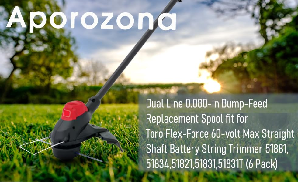 Aporozona packaged spool image with ready-to-use replacement