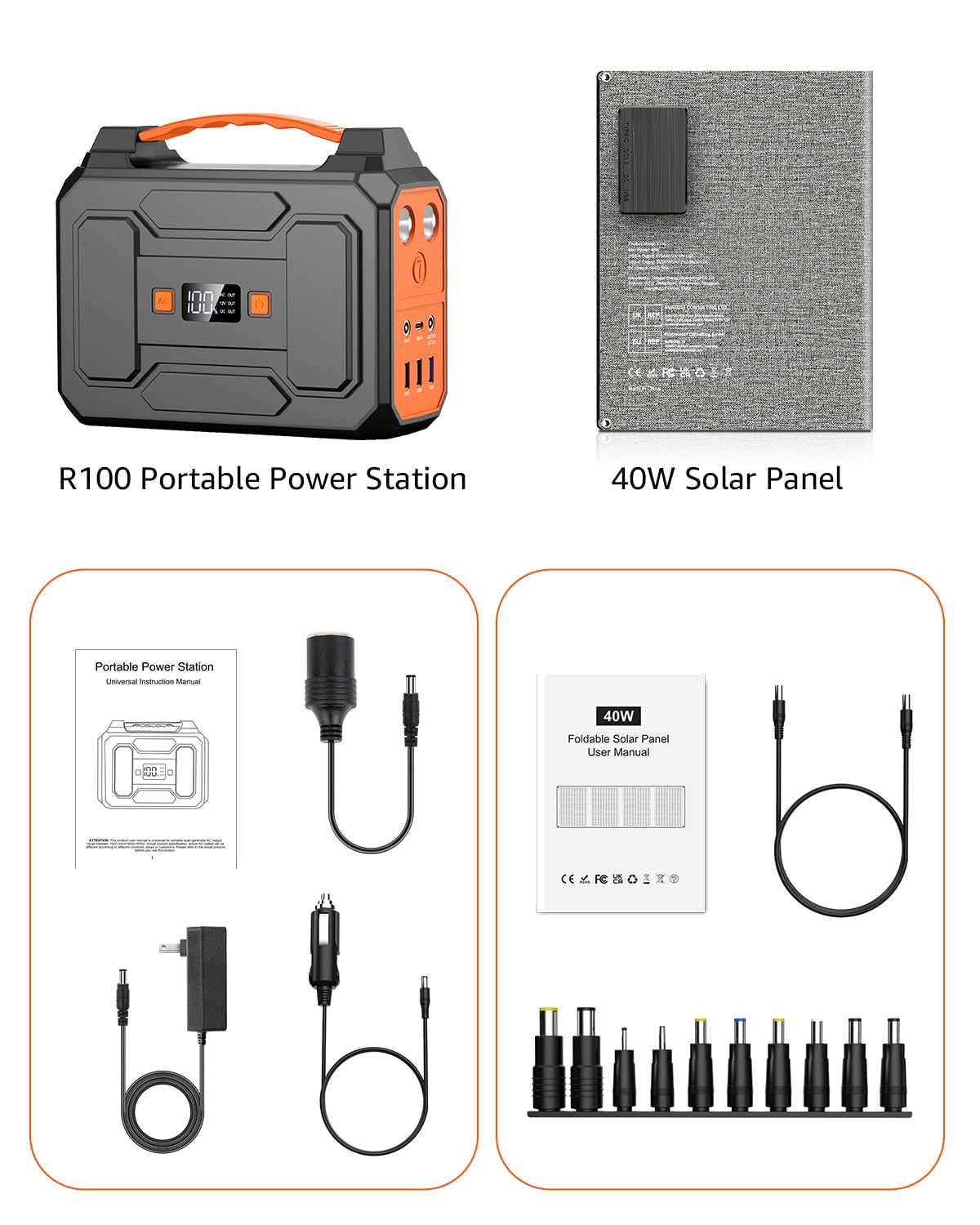 Apowking compact design fits easily into a backpack
