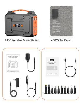 Apowking compact design fits easily into a backpack