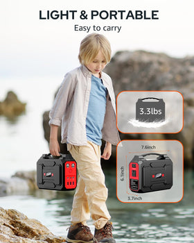Apowking camping setup showing power on the go for outdoor use