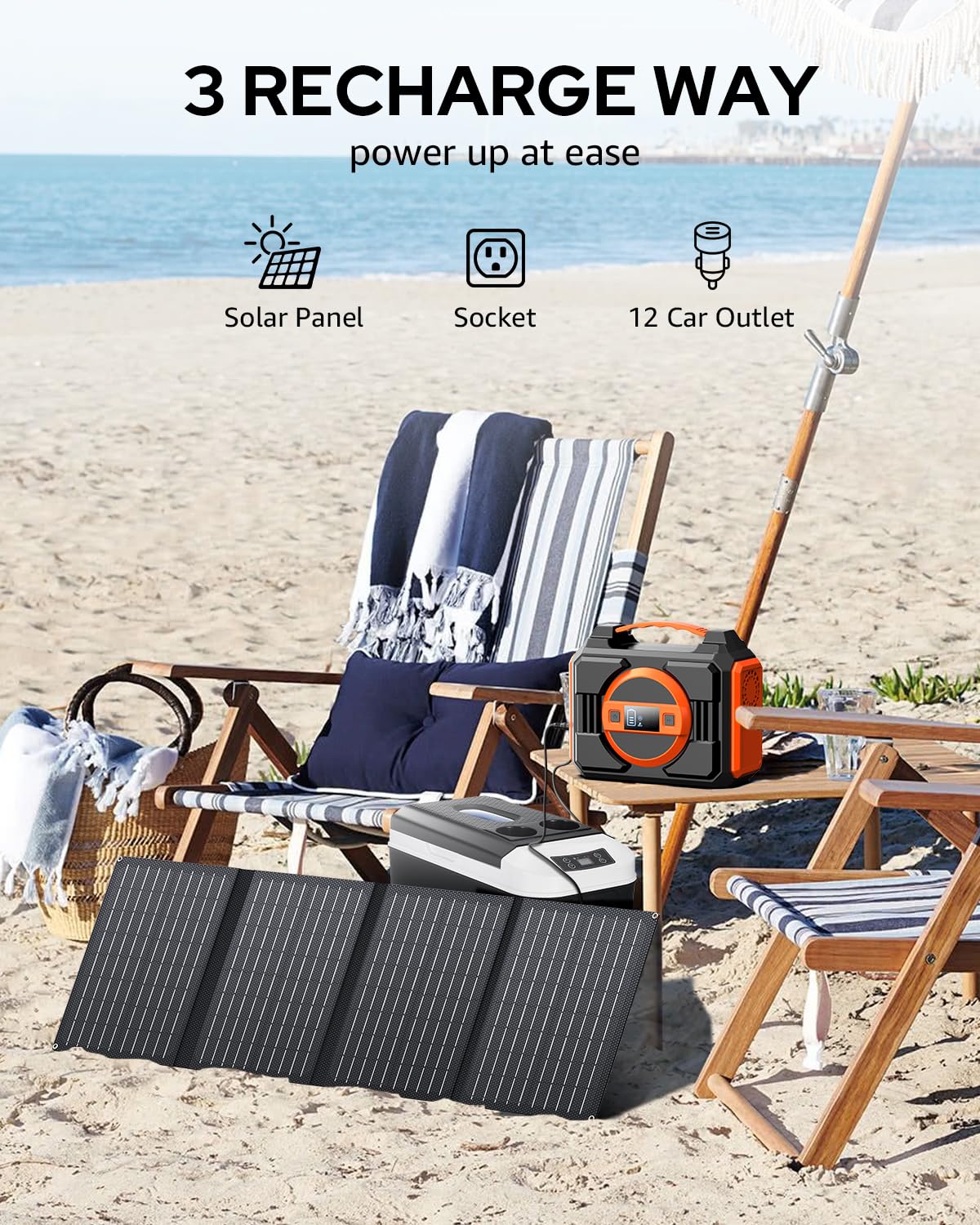 Apowking pure-sine-wave outputs protect sensitive devices during outages.