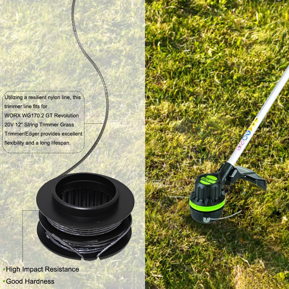 SB00L00 on Greenworks ST60 series spool for easy maintenance