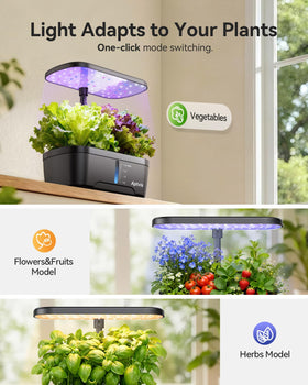 Aptvis transparent water level window for quick refilling