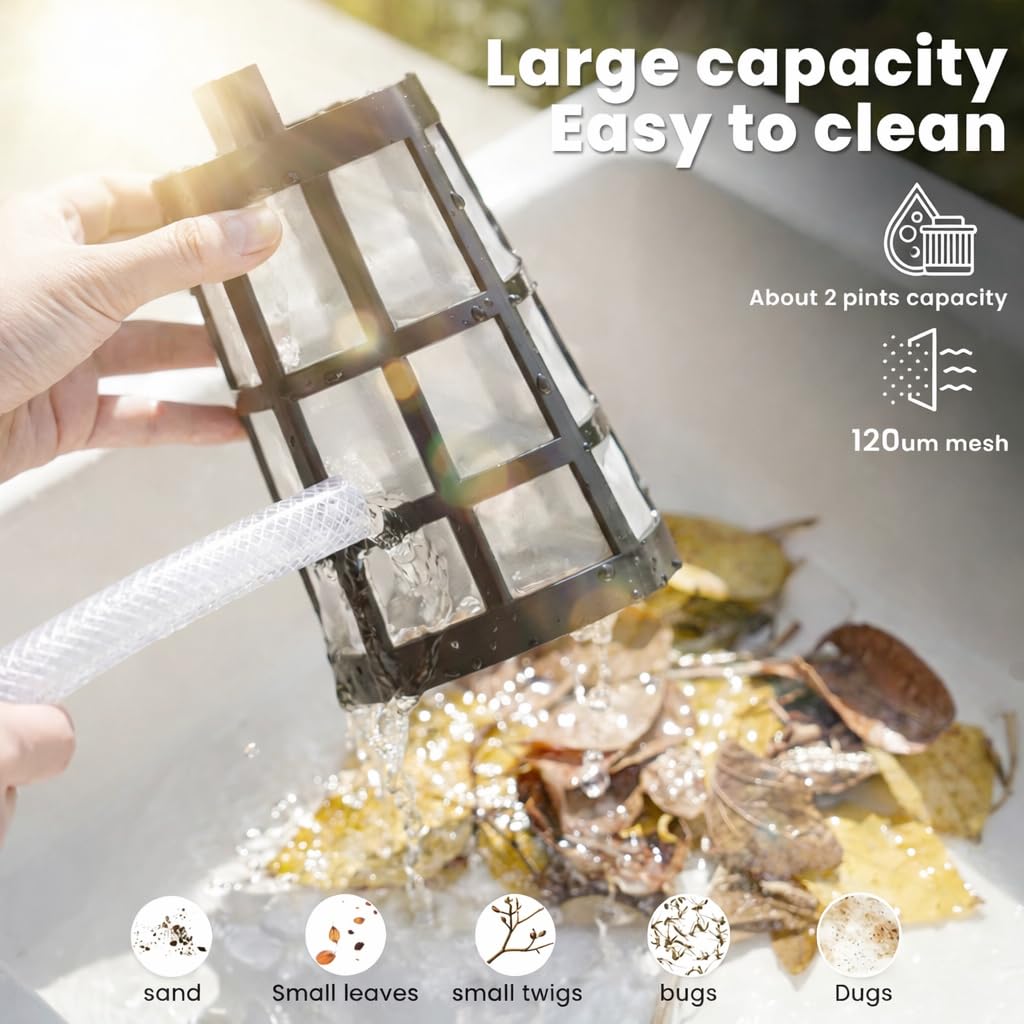 Apyns cordless pool vacuum with removable brush plate for easy debris disposal