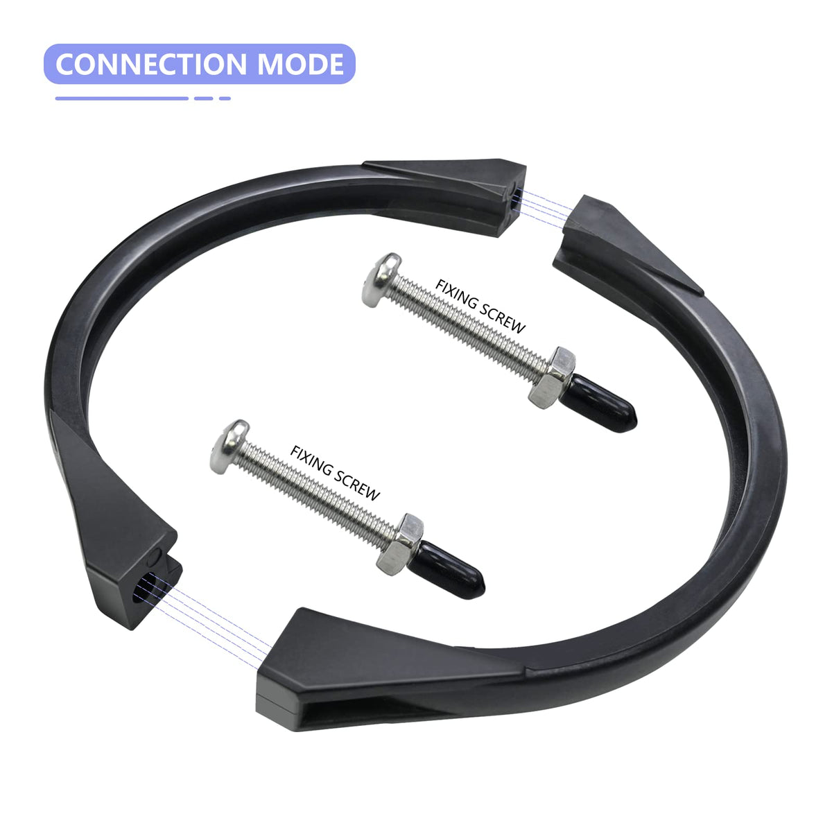 AQBB GMX600NM package includes nuts and bolts for fast mounting