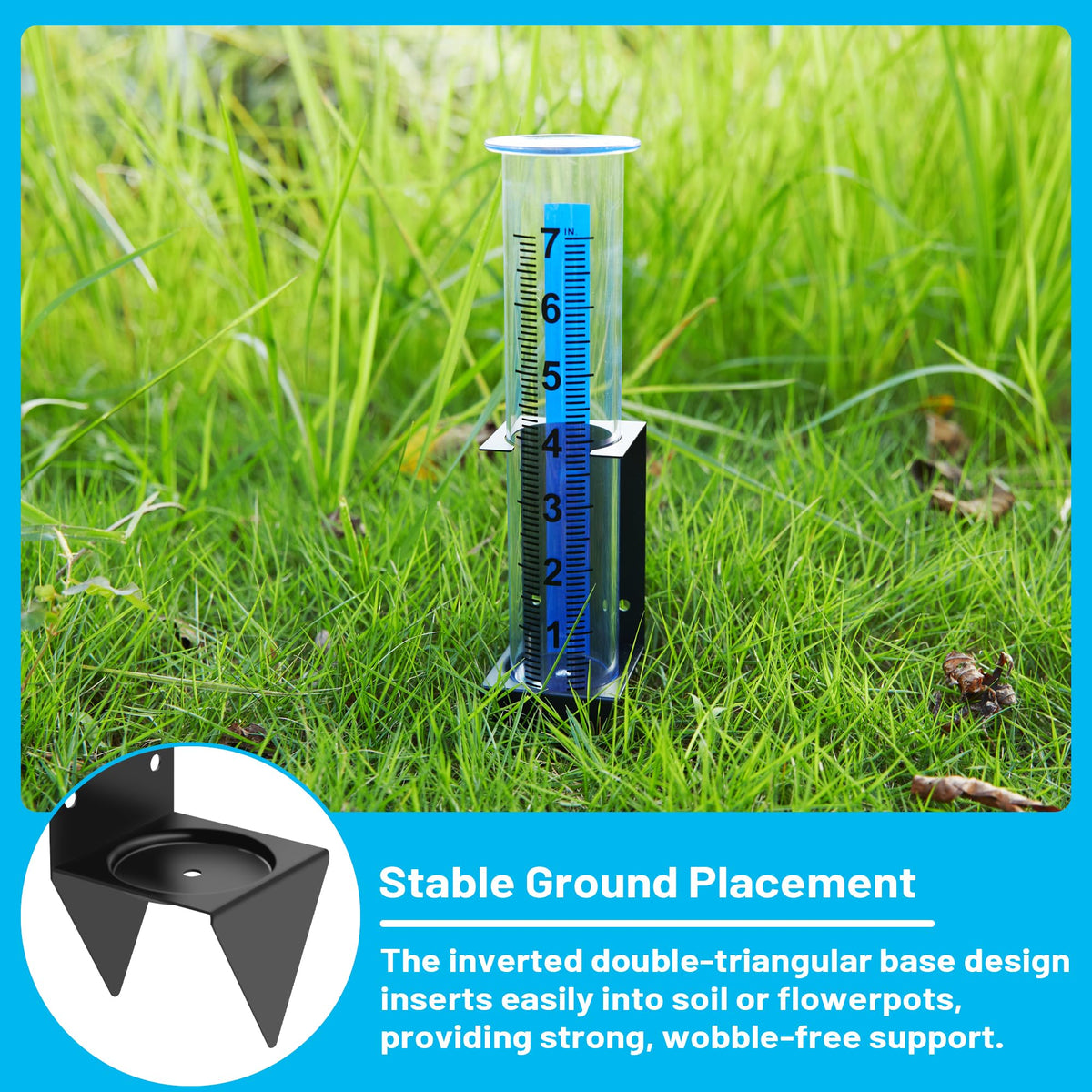Iron bracket with protective coating resists rust for year round use