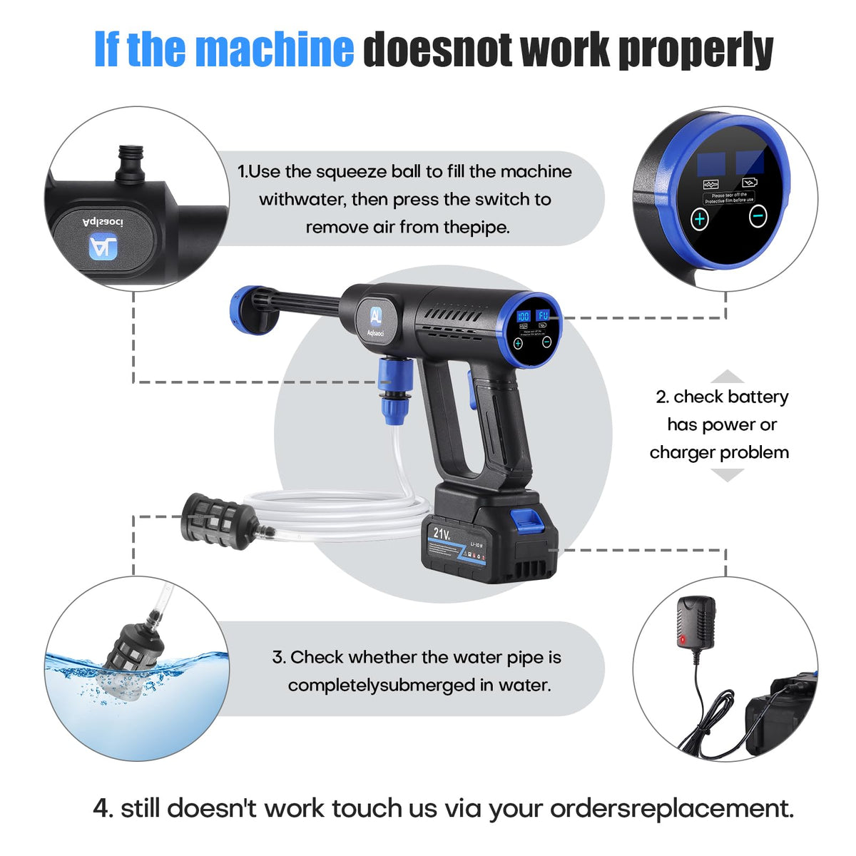 Aqlsaoci complete tool box and accessories included for convenience