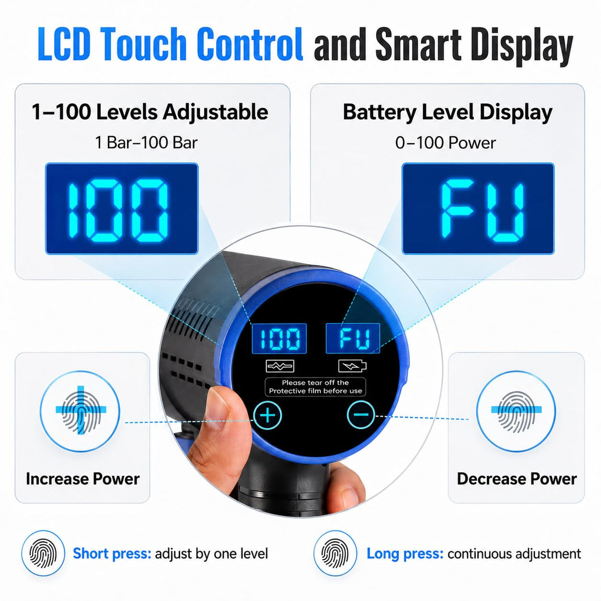 Aqlsaoci dual 21V batteries extend cleaning time