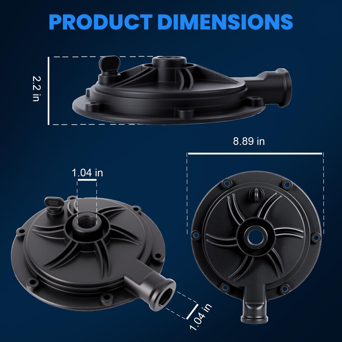 AQOVOR PB4-60 kit components laid out for maintenance