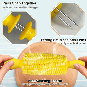 Aqringo interlocking design hides sharp pins when not in use.