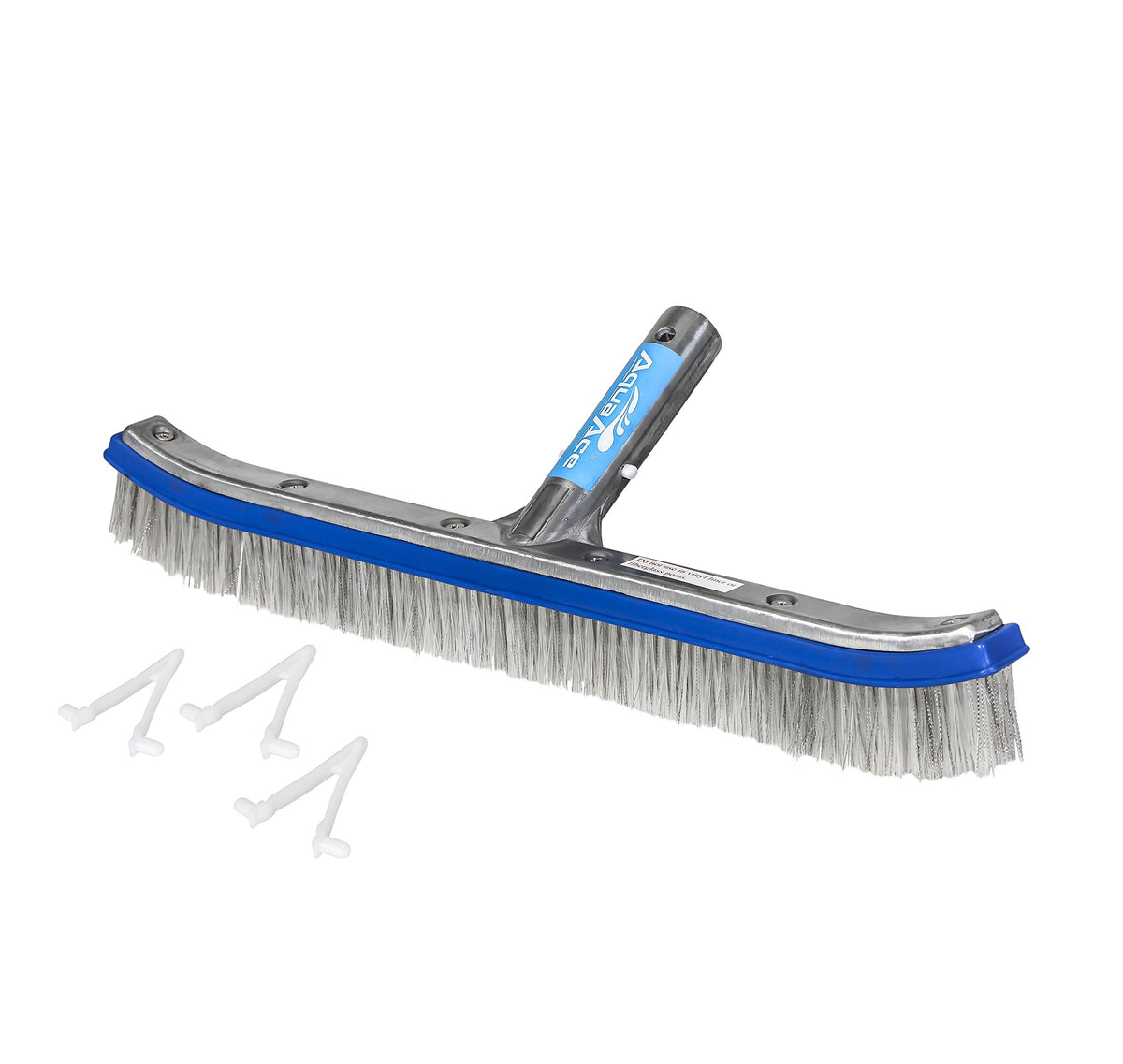 AquaAce BR301 wide bristle pool brush for efficient large-area cleaning
